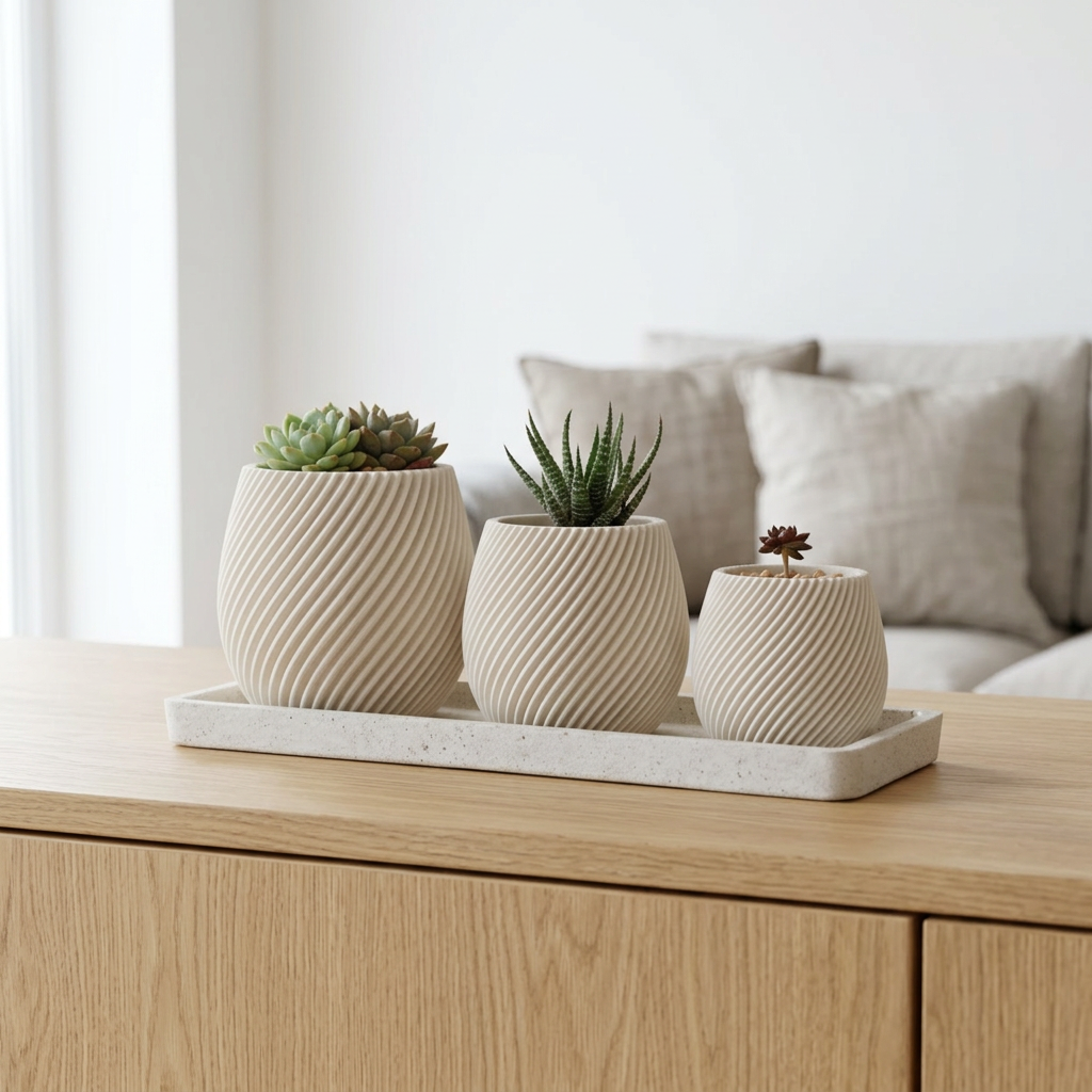 Nivara – Kit Decorativo com Bandeja
